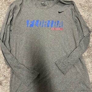 L Nike l/s drifit UF lacrosse Tee